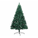Artificial Half Christmas Tree With Stand Green 150 Cm Pvc