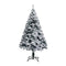 Artificial Christmas Tree With Leds And Flocked Snow Green 180 Cm