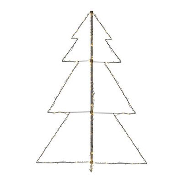 Christmas Cone Tree 200 Leds Indoor And Outdoor 98X150 Cm