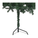 Corner Artificial Christmas Tree Green 150 Cm Pvc