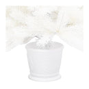Artificial Christmas Tree Lifelike Needles White 90 Cm