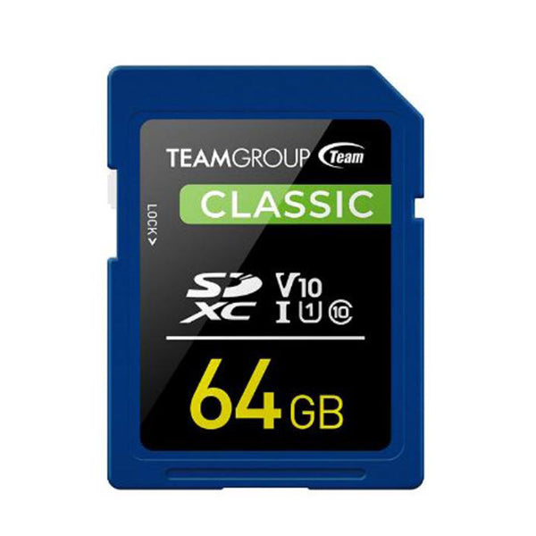 Team Classic Sd Memory Card Uhs Ultra Speed Class 1 U1
