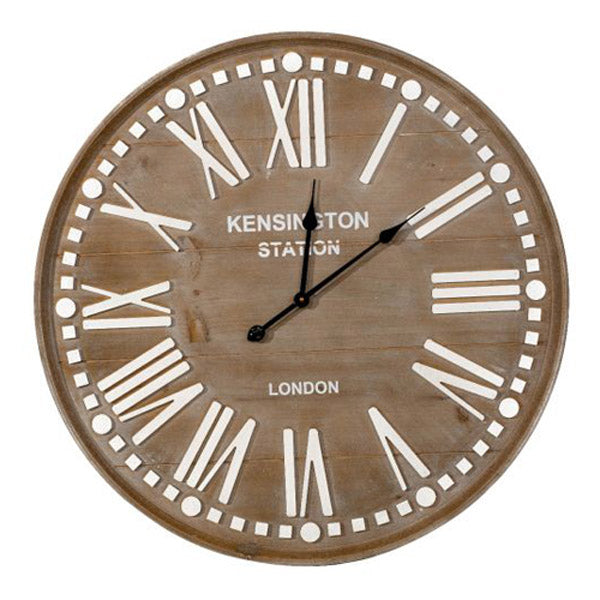 Wall Clock Kensington Station Roman Numeral 80Cm
