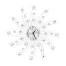 Wall Clock With Quartz Movement Modern Design 50 Cm Spiral