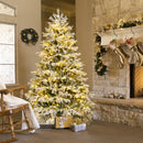 180cm Artificial Christmas Xmas Tree with 1022 PE PVC Branch Tips for Home Office