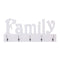 Wall Mounted Coat Rack Family 740X295 Mm