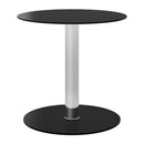 Coffee Table Black 40 Cm Tempered Glass