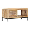 Coffee Table 88X50X42 Cm Solid Mango Wood