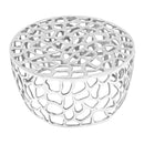 Coffee Table Casted Aluminium 70X30 Cm Silver