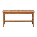 Coffee Table 102X50X43 Cm Solid Acacia Wood