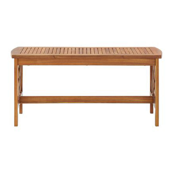 Coffee Table 102X50X43 Cm Solid Acacia Wood