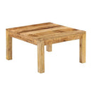 Coffee Table 80X80X40 Cm Solid Mango Wood