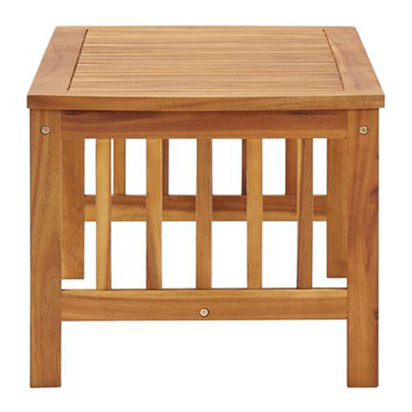 Coffee Table Solid Acacia Wood 102X50X43 Cm