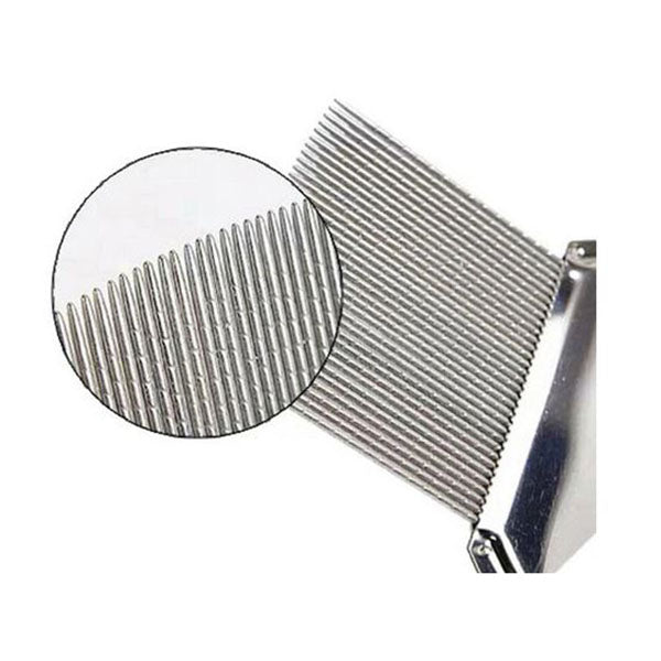 Head Lice Comb Hair Nits Stainless Steel Egg Flea Removal Metal Head