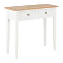 Dressing Console Table White 79X30X74 Cm Wood