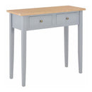Dressing Console Table Grey 79X30X74 Cm Wood
