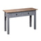 Console Table Grey 110X40X72Cm Solid Pine Wood Panama Range