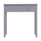 Console Table Grey 90X30X77 Cm Wood