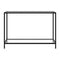 Console Table Transparent 120X35X75 Cm Tempered Glass