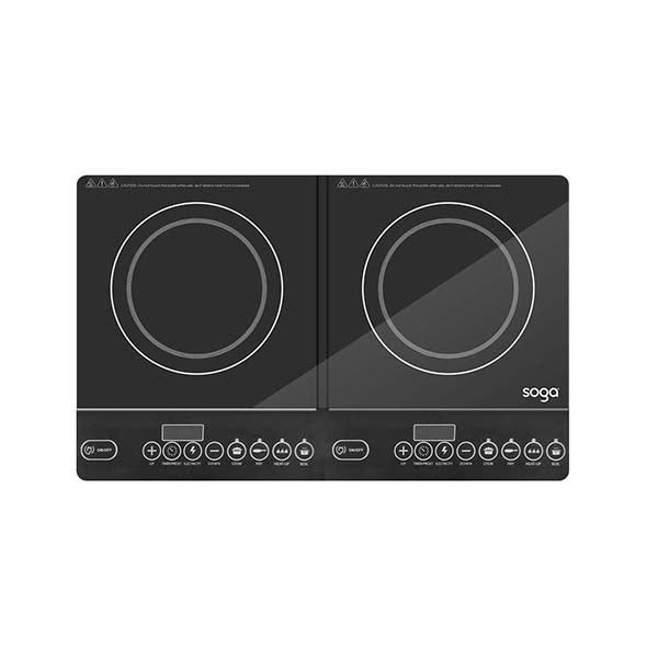 Soga Cooktop Portable Induction Led Electric Duo Burners Stove