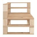 Garden Pallet Corner Sofa Wood