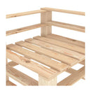 Garden Pallet Corner Sofa Wood