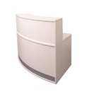 Structural Reception Counter Natural White