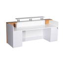 Pavilion Reception Counter Gloss White