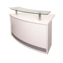 Structural Reception Counter Modular Natural White