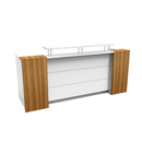 Pavilion Reception Counter Gloss White
