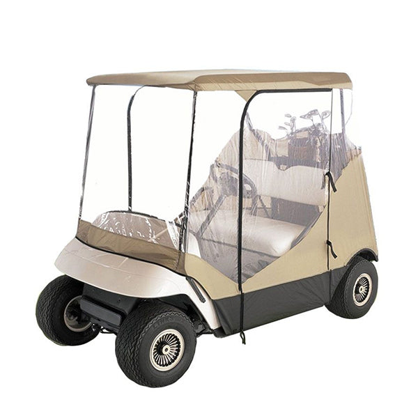 2 Seater Golf Cart Enclosure Waterproof Cover Buggy