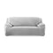 Easy Fit Stretch Couch Sofa Slipcovers Protectors Covers 2 Seater Grey