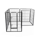 8 Panel Pet Dog Playpen Puppy Exercise Cage Enclosure Fence Cat Play