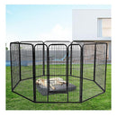 8 Panel Pet Dog Playpen Puppy Exercise Cage Enclosure Fence Cat Play