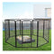 8 Panel Pet Dog Playpen Puppy Exercise Cage Enclosure Fence Cat Play