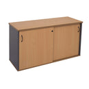 Sliding Door Sideboard 1800Mm W X 450Mm D X 730Mm H Beech