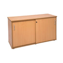 Sliding Door Sideboard Beech 1200Mm W X 450Mm D X 730Mm H