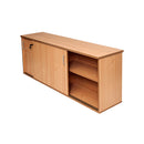 Sliding Door Sideboard Beech 1200Mm W X 450Mm D X 730Mm H