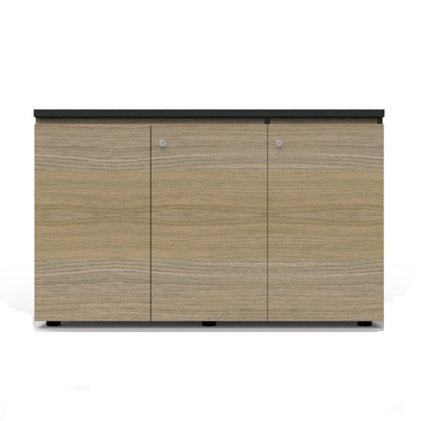 Cupboard Swing 3 Door Natural Oak 1200X450X730Mm