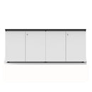 Cupboard Swing 4 Door Natural White 1800X450X730Mm