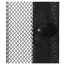 Insect Door Curtain 210 X 100 Cm 2 Pcs Magnet Black