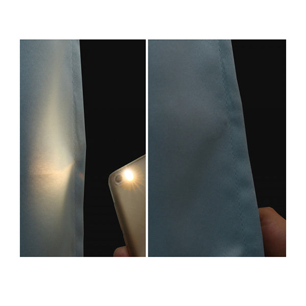 2X Blockout Curtains Panels 3 Layers Eyelet Green 140X230 Cm