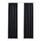 Blackout Curtains With Hooks 2 Pcs 140X245 Cm