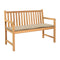 Garden Bench Cushion Beige 150X50X3 Cm