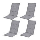 Garden Chair Cushions 4 Pcs 120X50X3 Cm