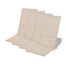 Garden Chair Cushions 4 Pcs 120X50X3 Cm