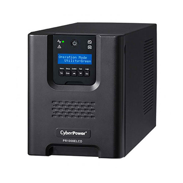 Cyberpower Pro Series 1000Va 900W 10A Tower Ups With Lcd