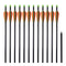 Standard Compound Bow Arrows 30 Inches Fiberglass 12 Pcs