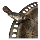 Garden Bird Bath Bronze Plastic