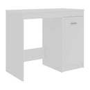 Desk White 100X50X76 Cm Chipboard